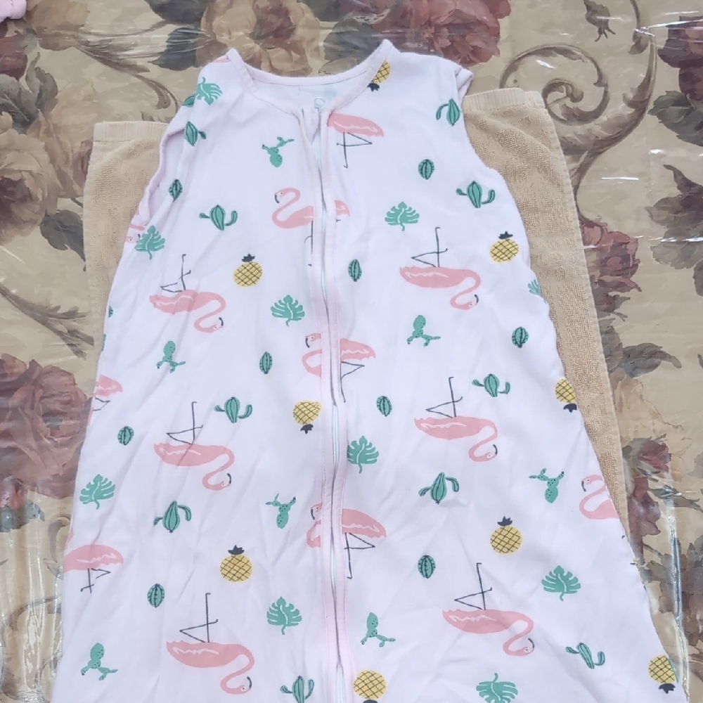 Flamingo and Pineapple Kids Pajamas